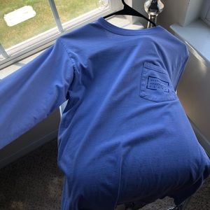 Light purple long sleeve Southern Marsh tee